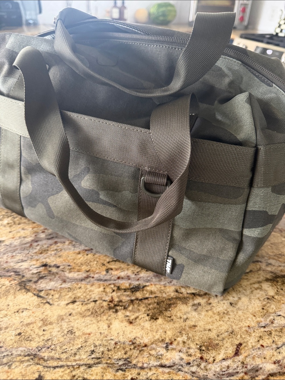 Camo Weekend Duffel Bag - Green
NEW NEVER CARRIED
17 long 8 Wide
